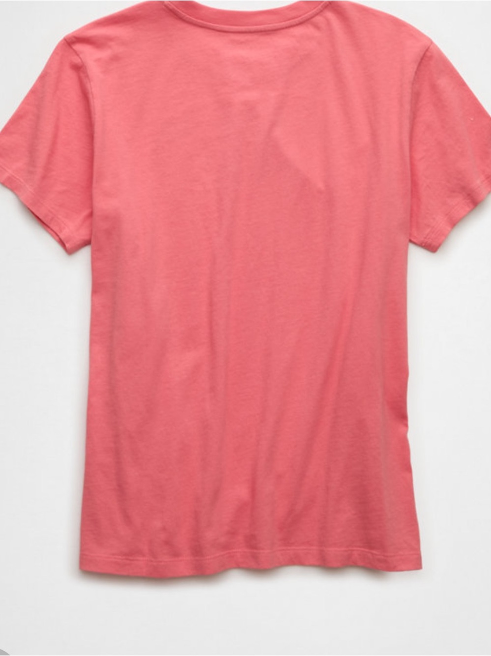 American Eagle Outfitters Women’s Everyday Graphic T-Shirt Fitted!!- Coral Pink